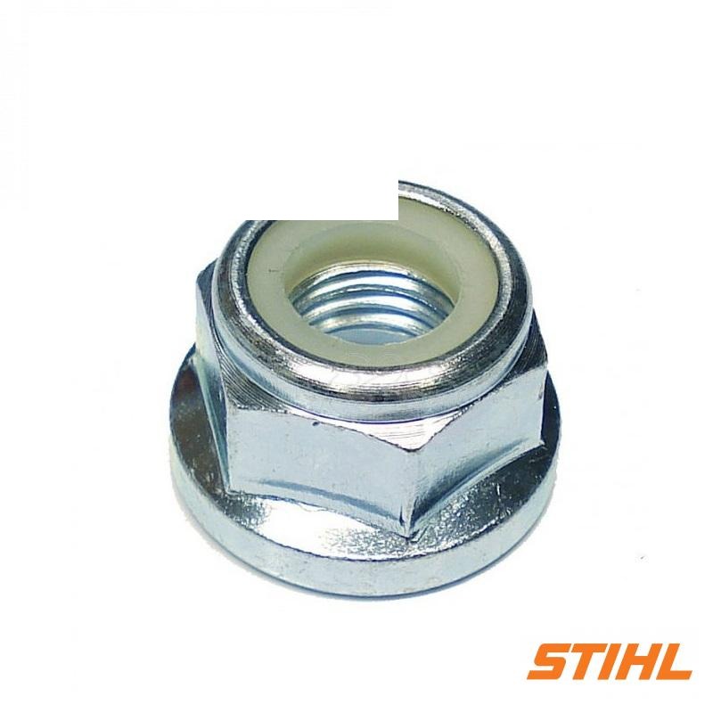 стопорна гайка з буртиком М10 х1 ліва різьба 41266427600 (STIHL)