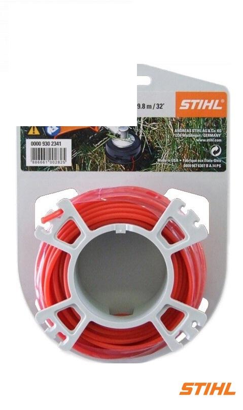 косильна струна кругла тиха 2,7мм*9м 00009302422 (STIHL)