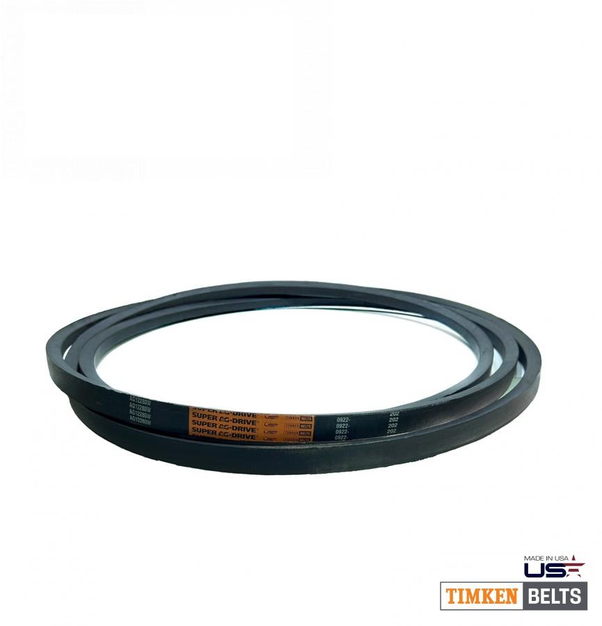 пас (від мотора) AG12280W (H125380, H79795, 061701, HC188, 1402358, 1000791) (TIMKEN BELTS, США)