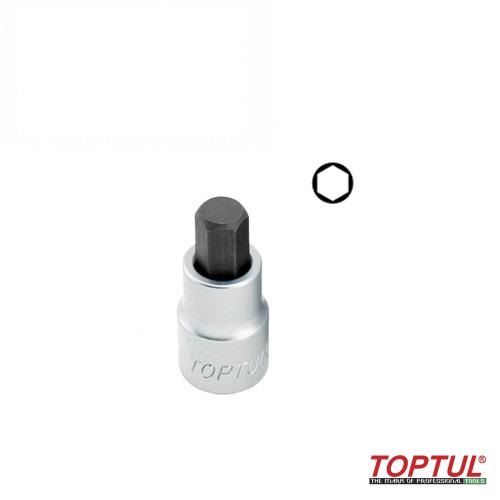 головка з насадкою HEX 6 mm 55mm 1/2" BCDA1606 (TOPTUL, Тайвань)