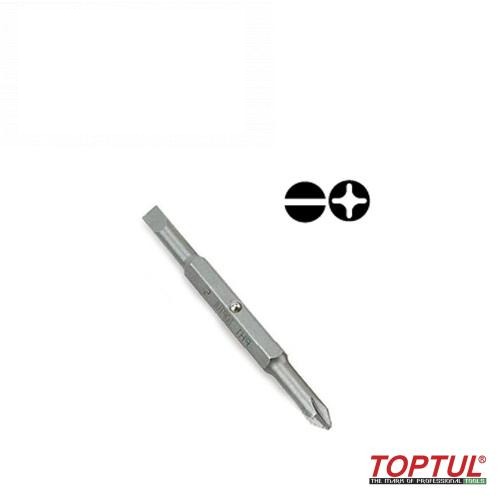 насадка 5/16 " двохстороння PH3хSL8 L75мм FKAB0308 (TOPTUL, Тайвань)