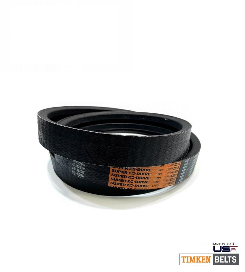 пас AG14220W (H165708, 84057392, 86514534, V5964, 2RHB83, 0223201, 1001579) (TIMKEN BELTS, США)