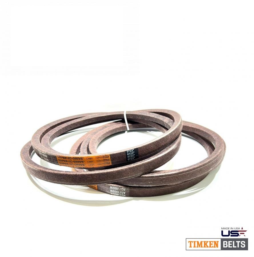 пас AG11800W (AH160080, 1720488M1, 228147M9, 833061M1, HC122, 0202235, 1000681) (комплект 2 шт) (TIMKEN BELTS, США)