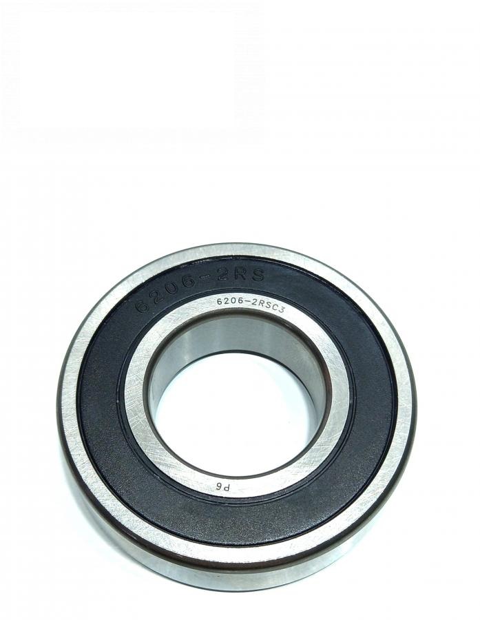 підшипник кульковий 6206 2RSC3P6 (JD7681, JD10383, CH14887, DE20207, AH227077, DE20102, AXE11655, 216084.0) (C & U, Китай)