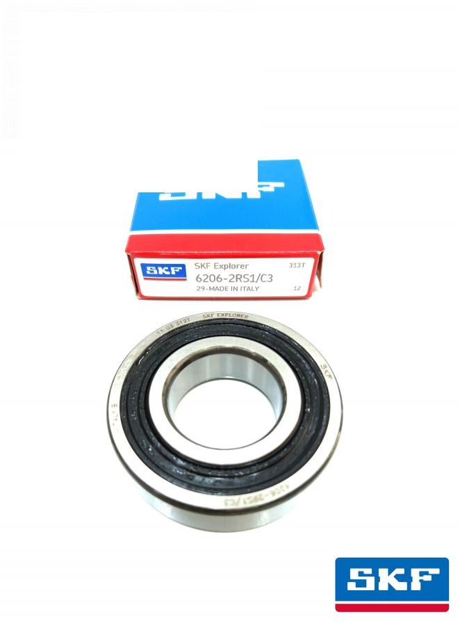 підшипник 6206-2RS1/C3 (JD7681, JD10383, CH14887, DE20207, AH227077, DE20102, AXE11655, 216084.0) (SKF, США)