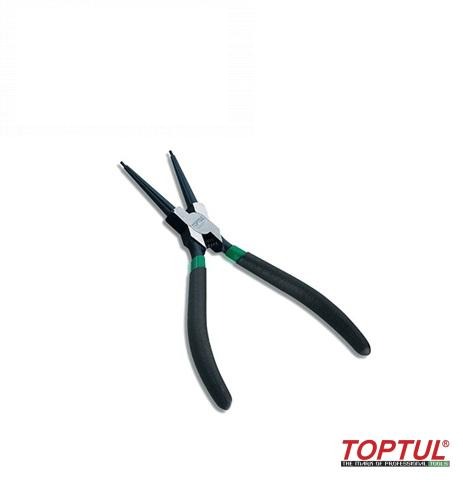 круглогубці для зняття стопорних кілець  5"(зжим прямі) DCAD1205 (TOPTUL, Тайвань)