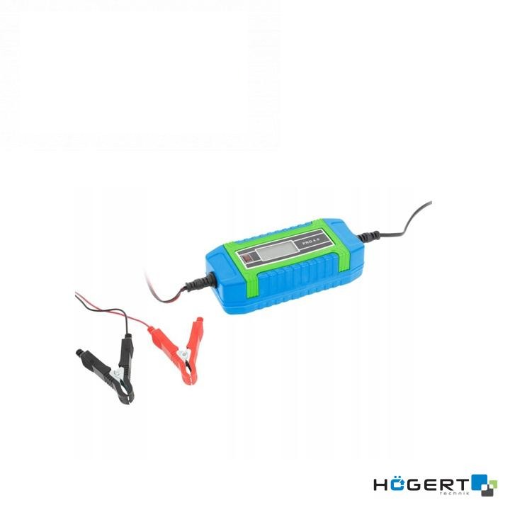 електронний зарядний пристрій (6V/12V, 140Ah, макс. навантаження 2/4А)  HT8G610 (HOEGERT, Німеччина)