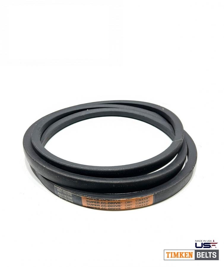 пас AG11970W (H240895, H166077, H20407, 619748, 87020184, 87041732, HC117, 0702225, 0302224, 1004060) (TIMKEN BELTS, США)