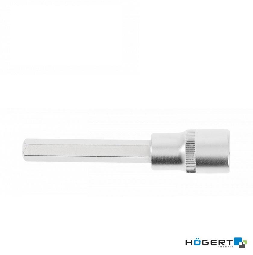 торцева голівка (hex H5 100мм,  1/2")   HT1S525 (HOEGERT, Німеччина)