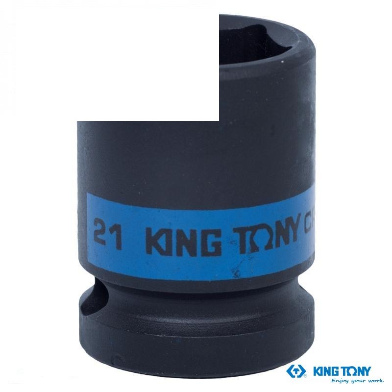 головка 1/2"  21 мм ударна (уп,8) 453521M (KING TONY, Тайвань)
