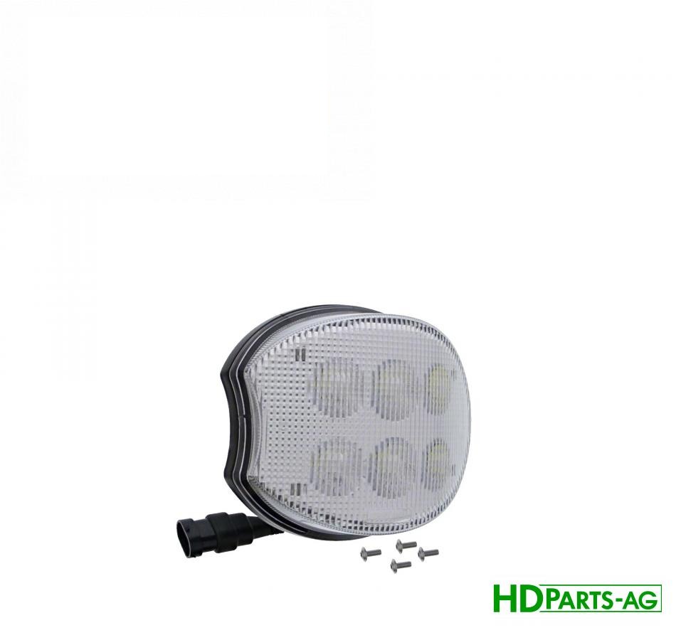 овальна світлодіодна фара з вилкою, ліва (RE181916, RE205361) (HDParts-AG)