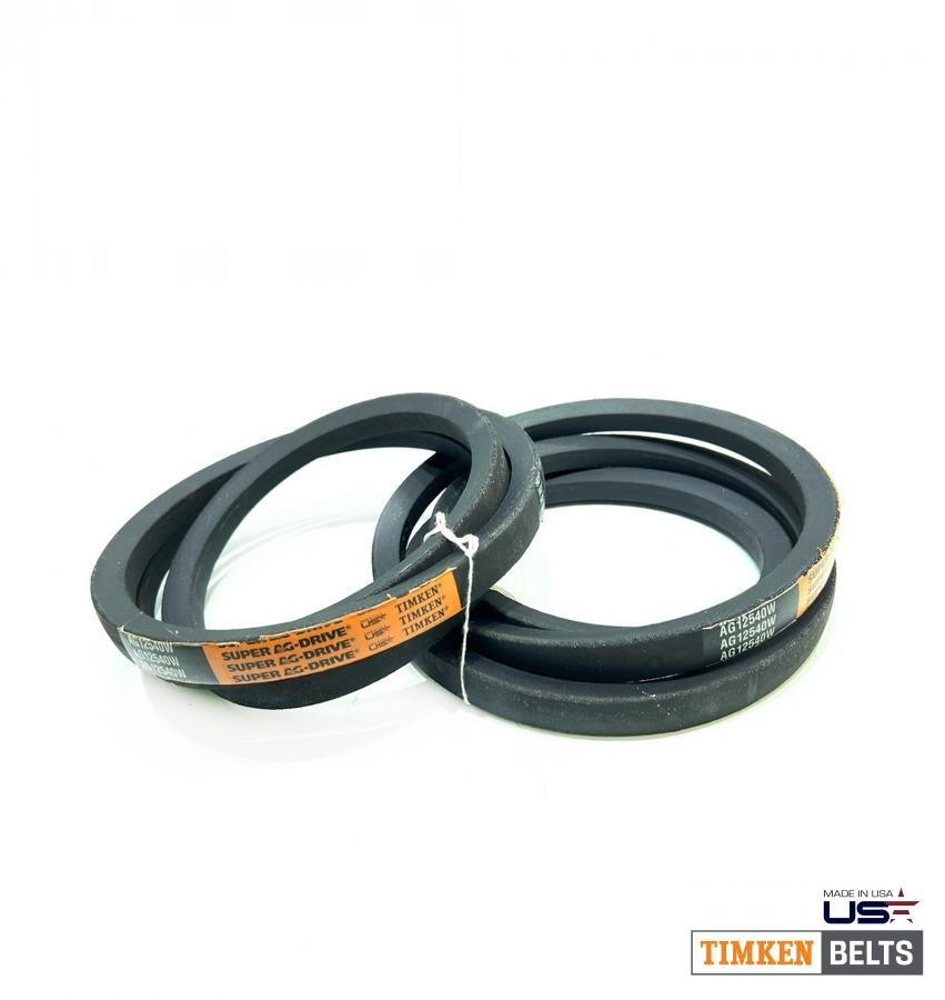 пас (комплект 2 шт) AG12540W (AH163931, AH131960) (TIMKEN BELTS, США)