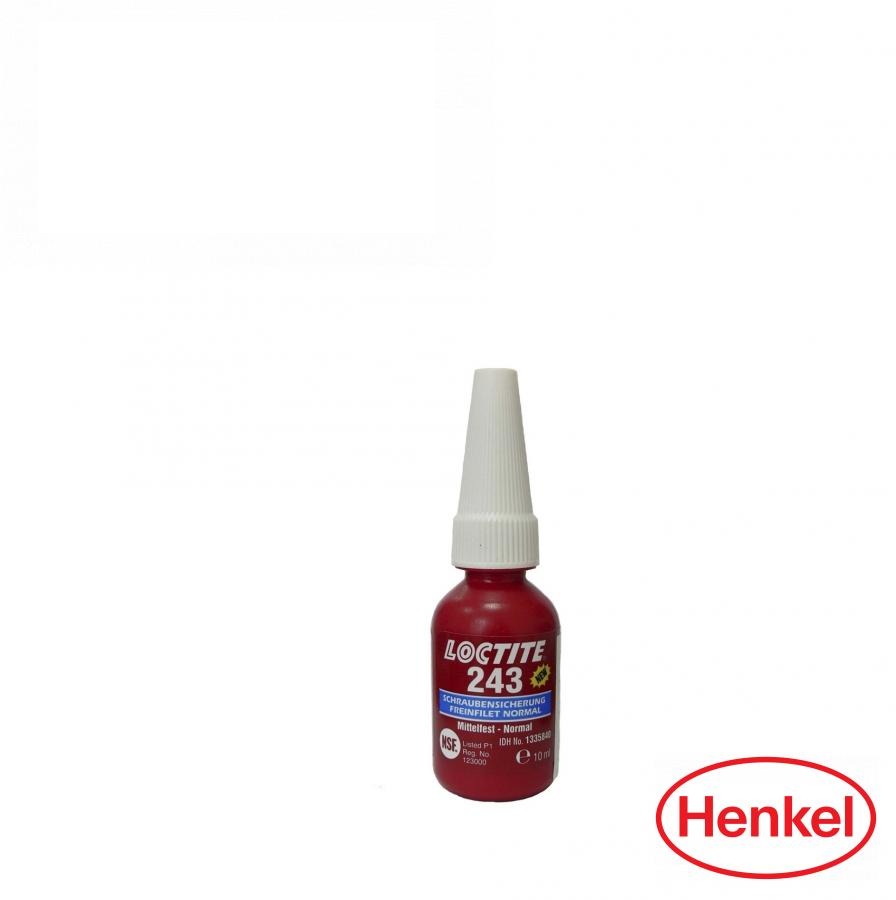 клей Loctite 243 середньої міцності 10ML (Henkel, Німеччина)