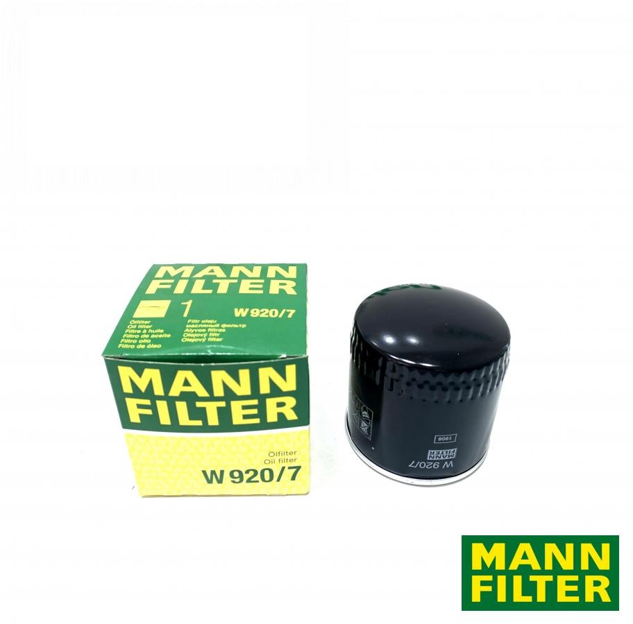 фільтр масляний W920/7 (MANN-FILTER, Німеччина)
