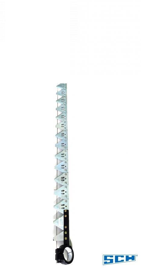 перша частина ножа коси з п'яткою (крупна насечка, 11 зубів) AH168890S (AH168890)  (Schumacher, Німеччина)