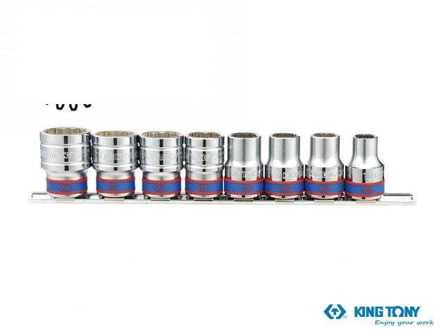 набір головок 1/2" 10-19 мм 8 одиниць 4010MR01 (KING TONY, Тайвань)