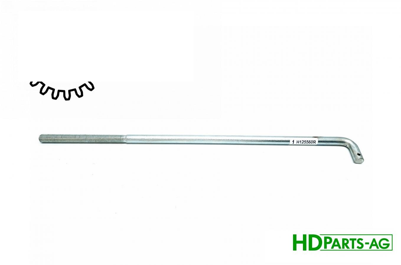 болт натяжний Г-подібний H125560R (H125560) (HDParts-AG, Німеччина)
