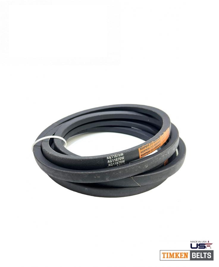 пас (комплект 2 шт) AG11870W (AH202773, HC104, 0302200) (TIMKEN BELTS, США)