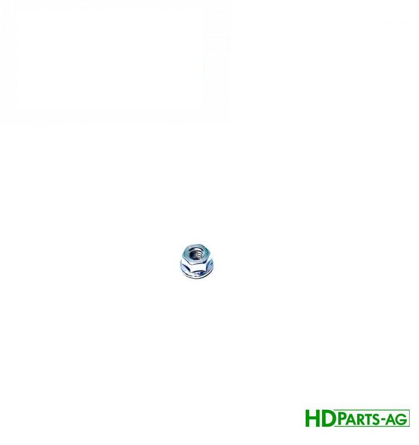 гайка зі стопорним вінцем М8 (14M7298) (HDParts-AG)
