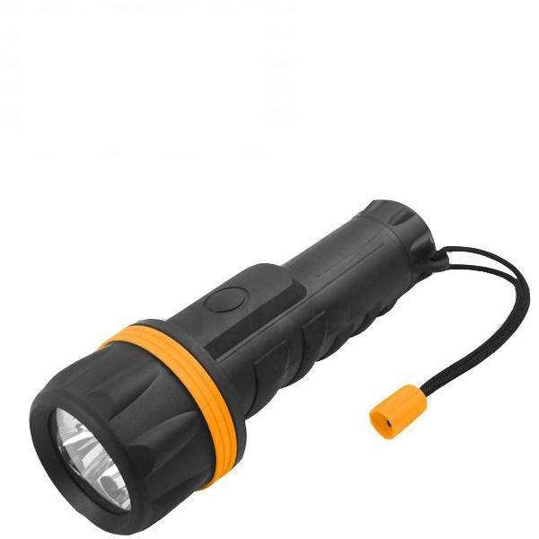 ліхтар водонепроникний IP62. пластик 40х148мм, 3-LED 12 лм 60020 (TOLSEN)
