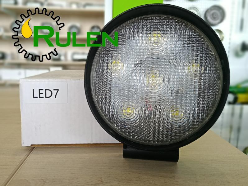 фара світлодіодна LED Work Light 18W Round Flood Beam, модель ETK-WL-18W-RD2 (CREE)