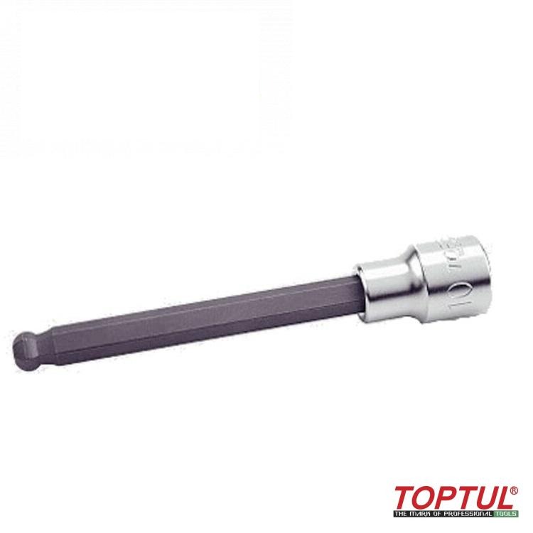 головка з насадкою HEX 8 mm 140mm 1/2 "з кулею BCSA1608 (TOPTUL, Тайвань)