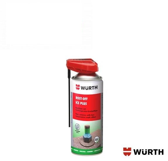 перетворювач корозії "Rost Off Ice Plus", спрей, 400ML 0893241060 (WURTH, Німеччина)