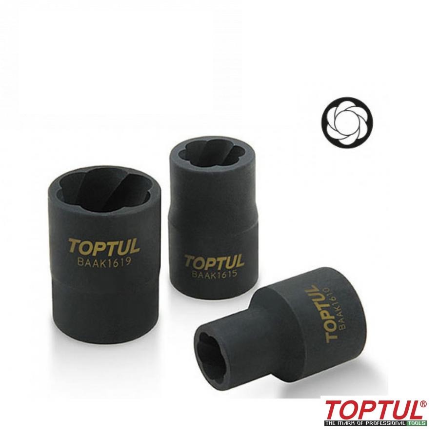 головка для пошкоджених гайок 1/2 "10мм BAAK1610 (TOPTUL, Тайвань)