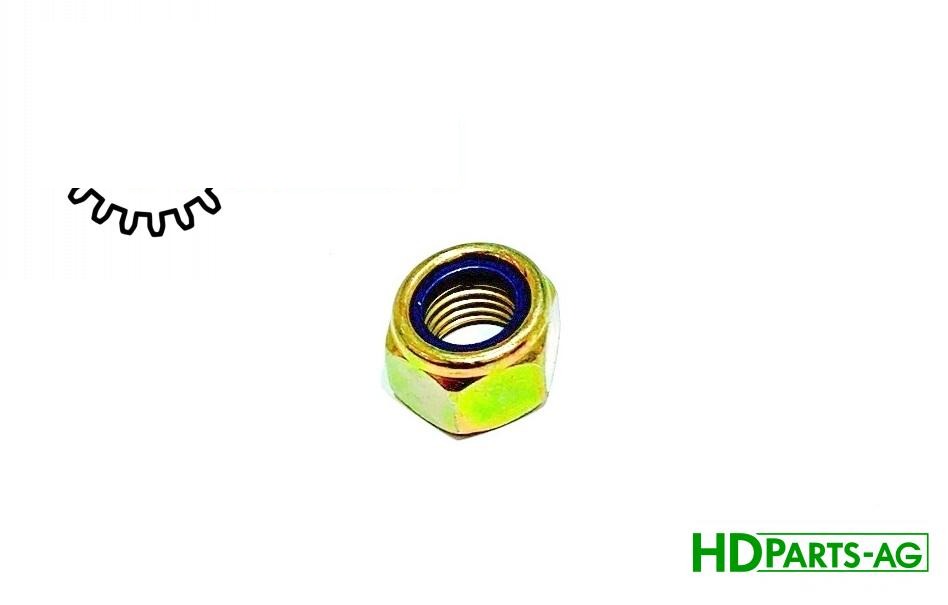 гайка стопорна M20 міцність 10 A31870HD (A31870, 14M7428, 14M7594) (HDParts-AG, США)