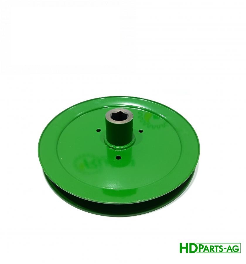 натяжний шків приводу подрібнювача Ø 289 мм. AH135569R (AH135569, DC-184) (HDParts-AG, США)