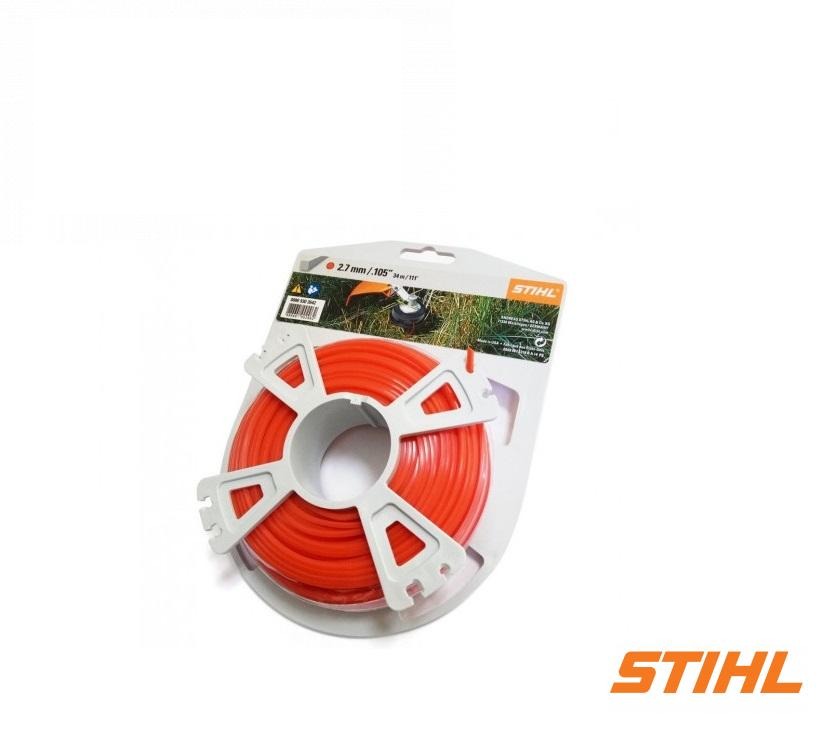 косильна струна квадратна 2,7мм*34м 00009302642 (STIHL)