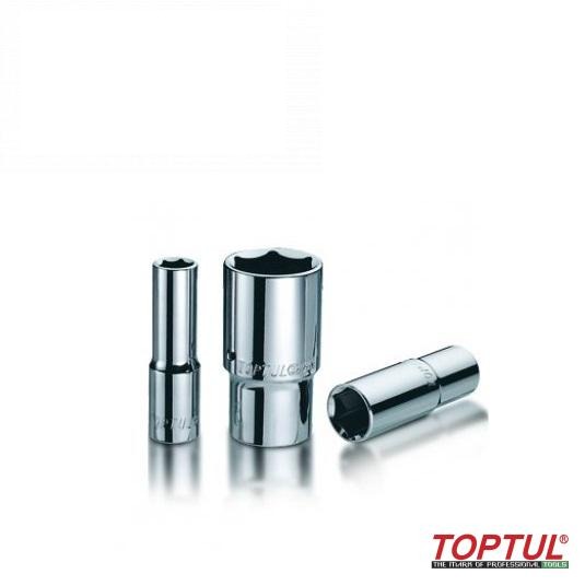 головка торцева довга  1/2"  13мм BAEE1613 (TOPTUL, Тайвань)