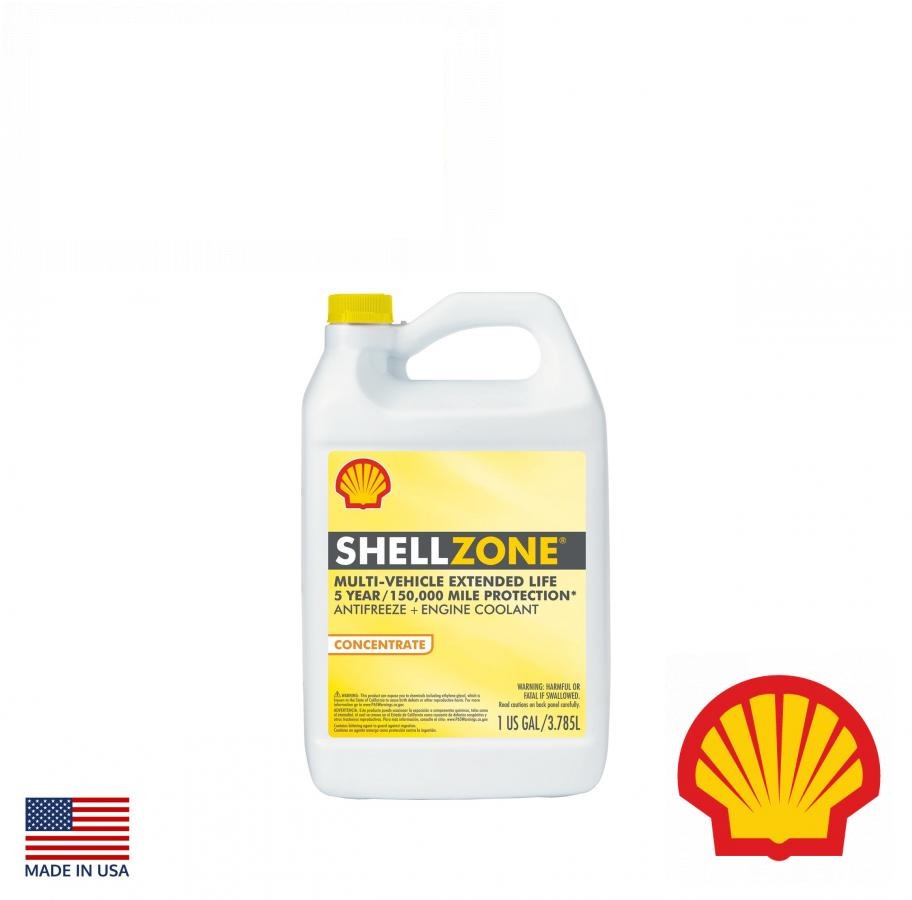 антифриз (концентрат) SHELLZONE MULTI-VEHICLE EXTENDED LIFE -80C G12 1GAL  5066315 (COOL-GARD II) (3.785L) (жовтого кольору) (SHELL, США)