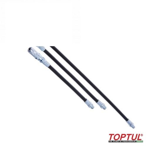 шланг гнучкий з наконечником до шприц-маслянки 18 "(L460mm) K-401-18 (TOPTUL, Тайвань)