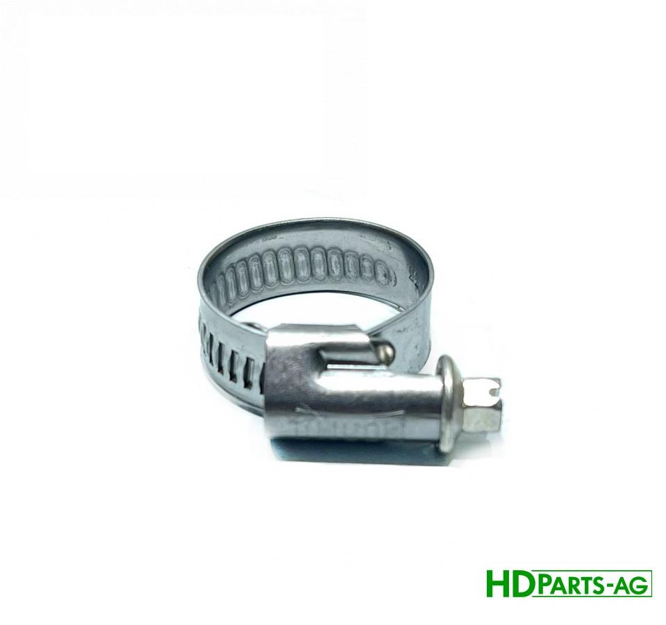 хомут з нержавіючої сталі, TORRO ширина 12мм,  Ø 16-27 (TY22465, AR21837) (HDParts-AG, США)