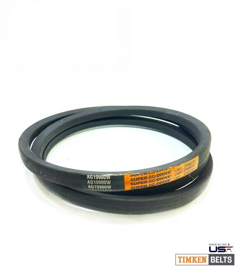 пас AG19900W (Z59322, E81907, N121113, 156445C1, 84045256, 87020285, HC107, 1902206, 1000640) (TIMKEN BELTS, США)