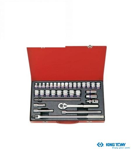 набір головок 1/2" 33 одиниць 4034MR (KING TONY, Тайвань)