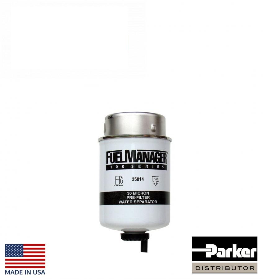 фільтр паливний 35014 (RE509208, RE517181, 87802923, 84565926, 6005028153) (PARKER, США)