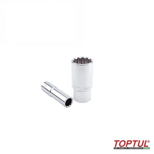 головка торцева довга 1/2 "22мм 12-гранна BAEF1622 (TOPTUL, Тайвань)