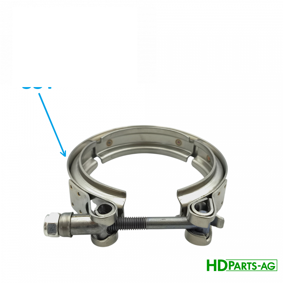 хомут для шланга RE289839HD (RE289839, DZ126967) (HDParts-AG, США)