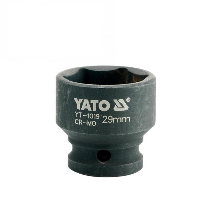 головка торцева ударна 6-гран. YATO, до квадр. 1/2", M=29мм, L=48 мм YT-1019