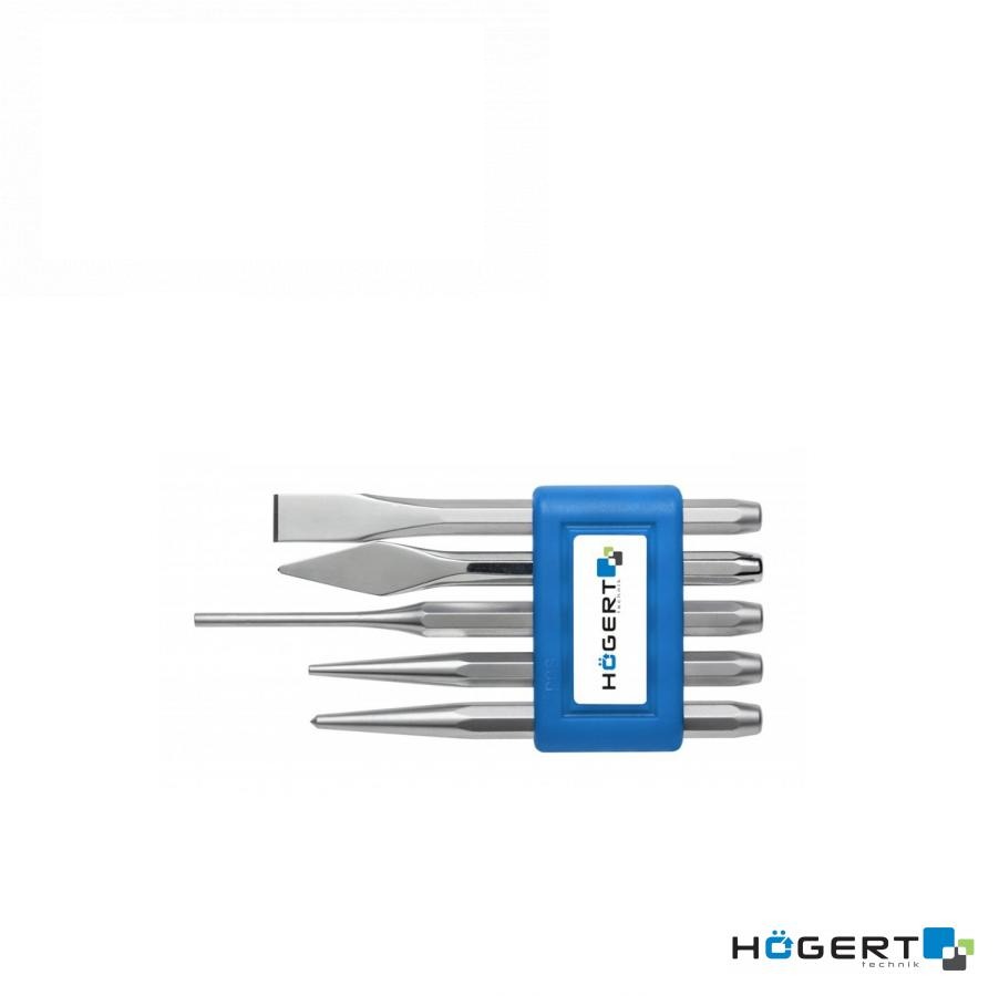 набір зубил 5 шт.   HT3B713 (HOEGERT, Німеччина)