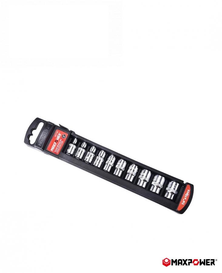 набір торцевих ключів Dr.Socket (10 од.) M07156  (MAXPOWER)