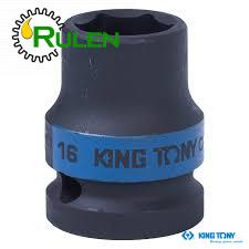 головка торцева ударна 6-гранна 1/2"  16 мм 453516M (KING TONY, Тайвань)
