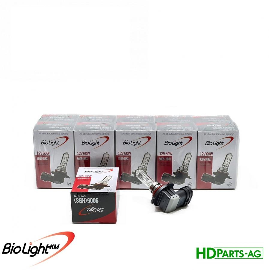 лампа галогенна HB3 12V 60W (RE179326, RE595209, 9005, 87316352, 87106291, 84429836, 10143990) (HDParts-AG, Корея)