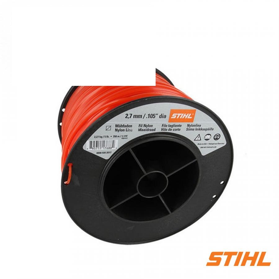 косильна струна квадратна 2,7мм*347м 00009302617 (STIHL)