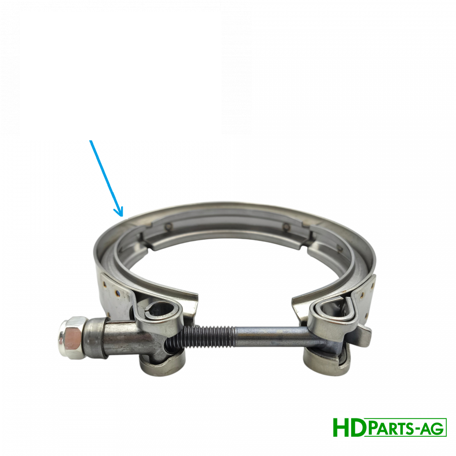 хомут для шланга RE304965HD (RE304965, RE166242, RE40048, AT103553, RE157613, RE70212) (HDParts-AG, США)