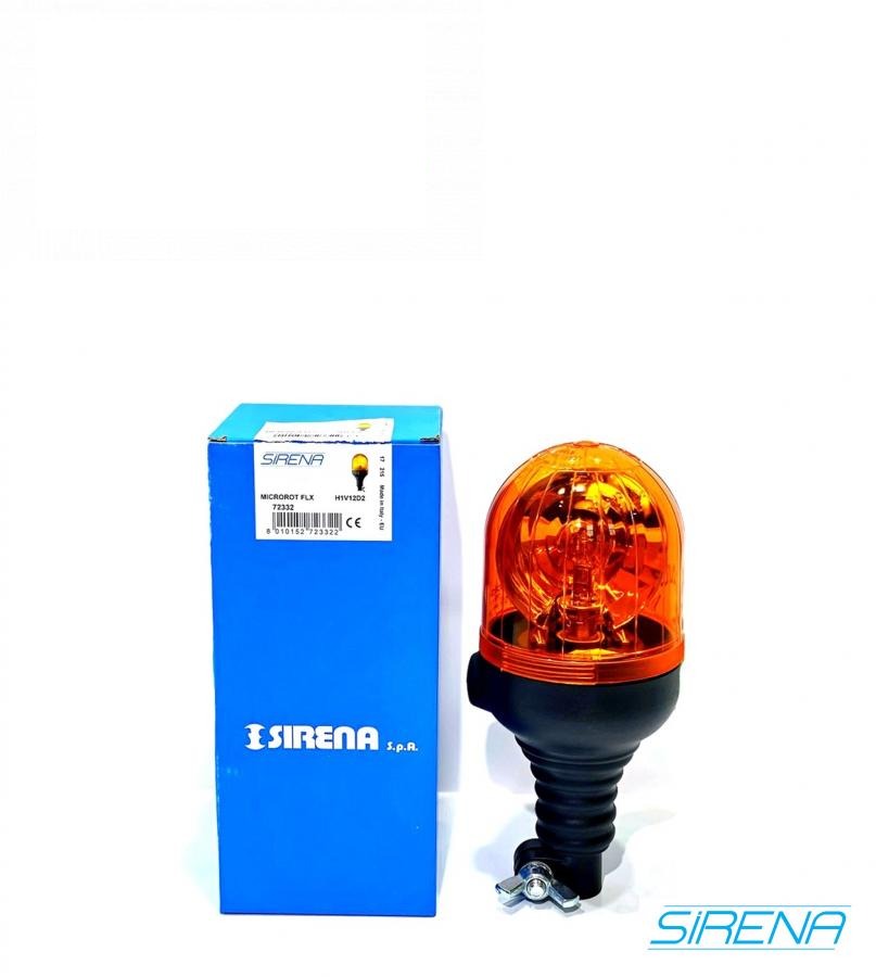 проблисковий маячок MICROROT FLX H1V12D2  72332 (MCXFA1571, AZ101891, AZ44705) (SIRENA, Італія)