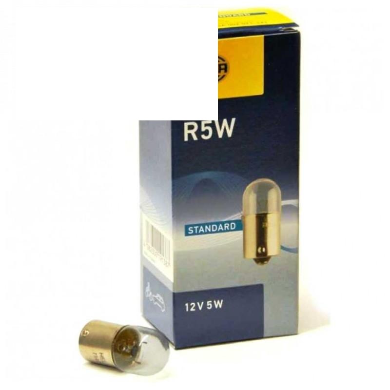 лампа накалювання "R5W" 12В 5Вт (HELLA, Німеччина)