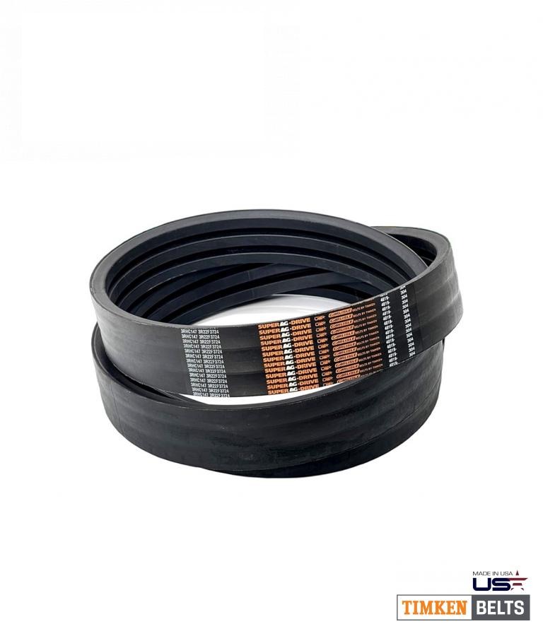 пас AG10980W (H228250, 87629602, 3RHC147, 1001145, 0744360) (TIMKEN BELTS, США)